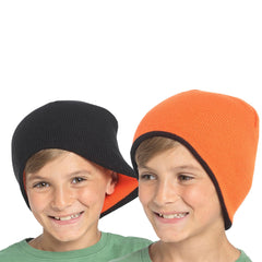 A2Z 4 Kids Boys Hat Reversible Beanies Caps Winter Warm Stylish Casual Hats