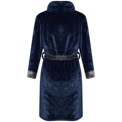 Kids Soft Fleece Bathrobe Dressing Gown Hooded Swim Beach Girls Boys 2-13 years