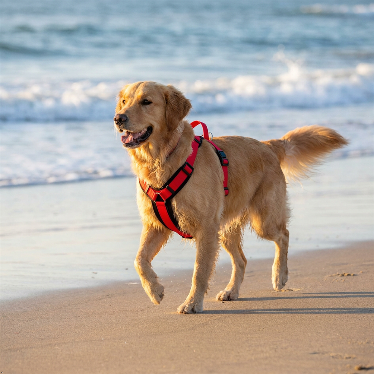 A2Z Padded Dog Harness Adjustable Lightweight Pet Harness 85 x 70 cm