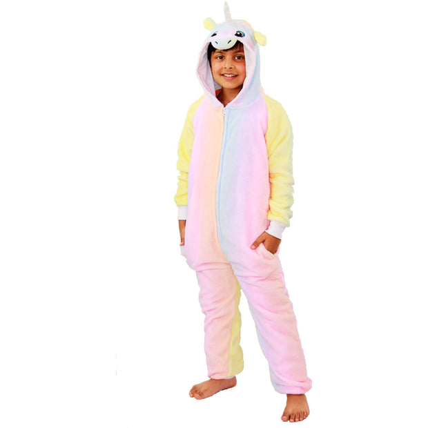 Kids A2Z Onesie One Piece Unicorn Pyjamas Costume For Girls Age 2-13