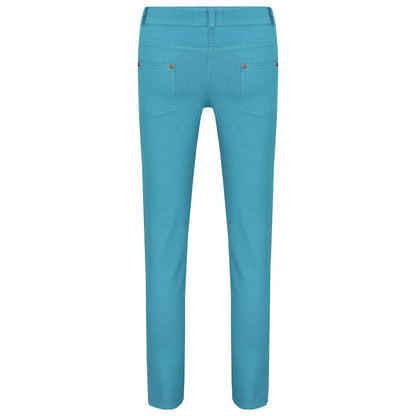 Kids Skinny Jeans Girls Stretchy Jeggings Fit Pants Coloured Trousers 5-13 Years