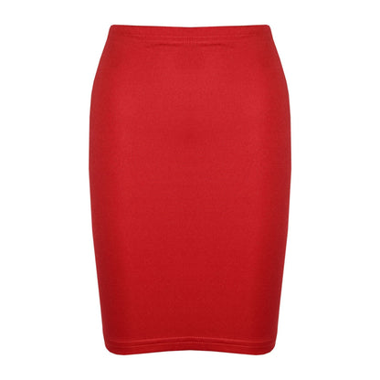Kids Girls Plain Pencil Skirt Trendy Summer Clothing Sets Age 5-13 Years