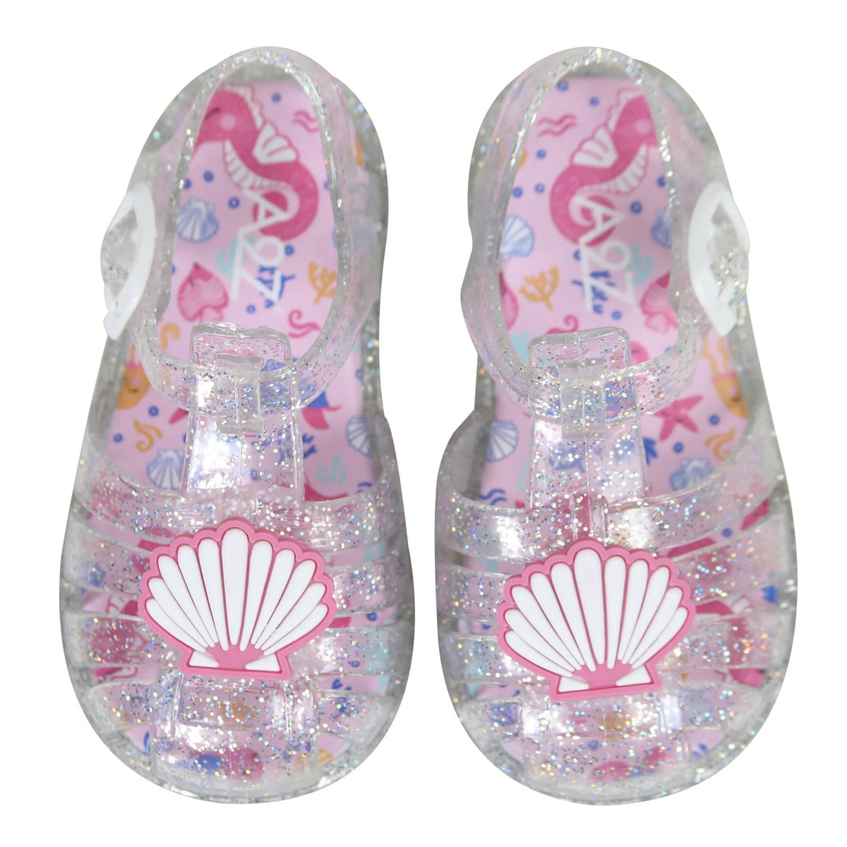 A2Z 4 Kids Girls Boys Jelly Sandals Summer Beach Pool Shoes Non-Slip PVC Sandal