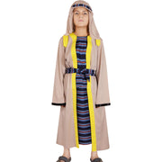 A2Z 4 Kids Boys Xmas Nativity Shepherd Outfit Villager Townspeople Joseph Innkeeper Attire Christmas Nativity Play Fancy Dress for Kids Age 3-14