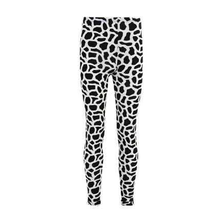 Girls Legging Kids Animal Giraffe Print Fashion Dance Leggings Age 7-13 Years