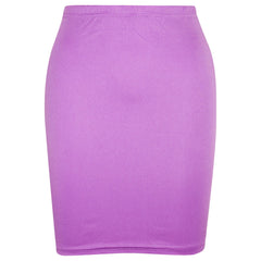 Kids Girls Plain Pencil Skirt Trendy Summer Clothing Sets Age 5-13 Years