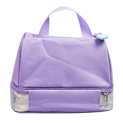 Disney Frozen Girls Lunch Bag Officially Licensed Multi-Zip Insulated Lunch Box