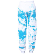 A2Z 4 Kids Girls Tracksuit Designer's Tie Dye Sassy Print Fleece Blue Hooded Crop Top Bottom Jogging Suit Joggers Age 5 6 7 8 9 10 11 12 13 Years