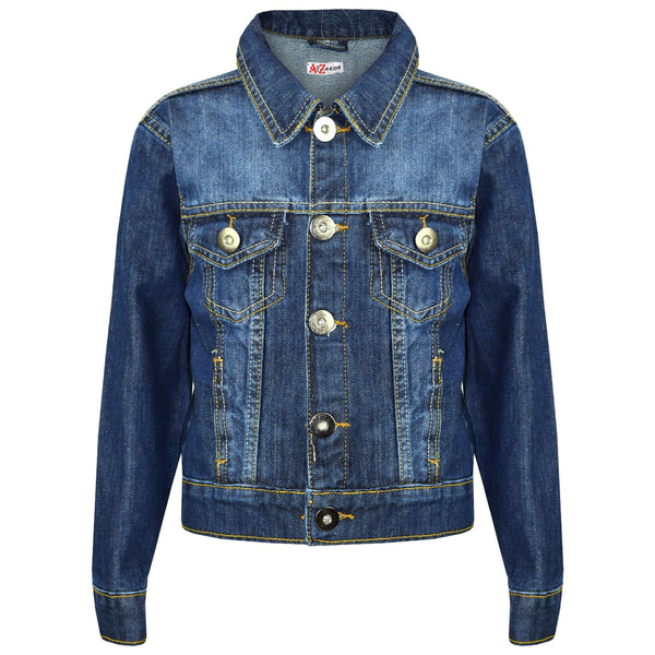 Kids Boys Jacket Kids Denim Style Stylish Fashion Trendy Coat New Age 3-16 Years