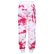 A2Z 4 Kids Girls Tracksuit Designer's Tie Dye Sassy Print Fleece Pink Hooded Crop Top Bottom Jogging Suit Joggers Age 5 6 7 8 9 10 11 12 13 Years