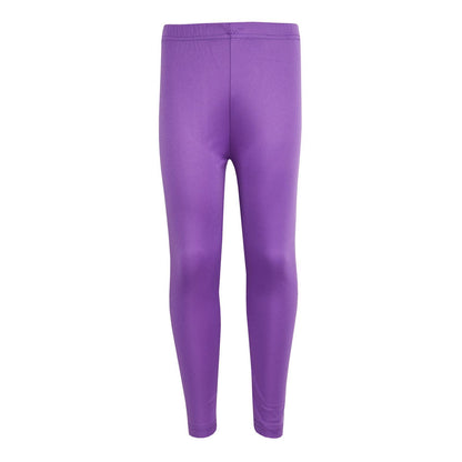 Gilrs Legging Kids Plain Color School Fashion Dance Leggings New Age 5-13 Years
