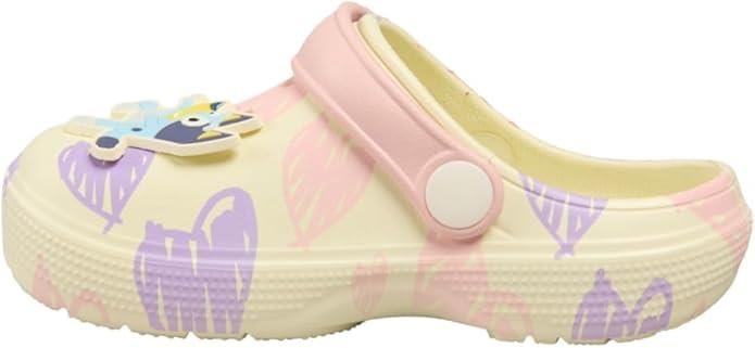 Kids Bluey Girls Clogs Summer Slip On Sandals Officially Licensed Beach Shoes