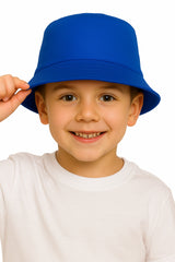 Girls Boys Bucket Hat 100%Cotton Foldable Summer Sun Hat UV Protection Beach Cap
