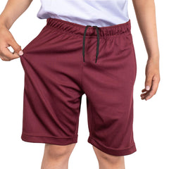 Kids Boys 5 Pack Lightweight Mesh Athletic Football Boxing Cycling Sports Shorts