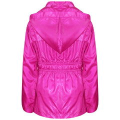 Kids Raincoat Jackets Waterproof Hooded Raincoat Children Age 5-13 Years