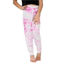 Kids Girls Ali Baba Harem Trouser Tie Dye Print Fashion Trendy Leggings 5-13 Yrs