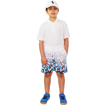 Kids Boys Gradient Colour Shorts Two Tone Fade New Summer Fashion Age 5-13 Years