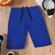 A2Z 4 Kids Boys 100% Cotton Shorts Comfort Stretch Royal Blue Pants Trendy Casual Summer Cool Lightweight Shorts For Boys Age 5 6 7 8 9 10 11 12 13 Years - A2Z 4 Kids