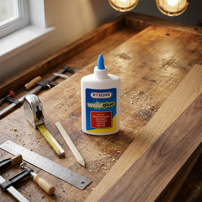 A2Z Wood Glue Strong Bond Adhesive DIY Woodworking Repair Clear Dry Multi Pack