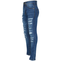 A2Z 4Kids Kids Ripped Jeans Comfort Stretch Jeans Cotton  Pants  Age 3-14 Years