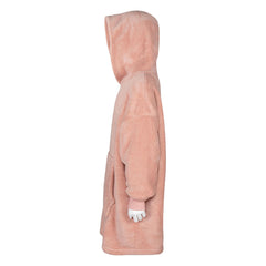 Kids Girls Boys Ultra Soft Oversized Hoodie Snuggle Plush Sherpa Fleece Lining
