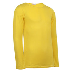 A2Z 4 Kids Girls Plain Long Sleeve T Shirt Soft Feel PE School Activewear Shirts