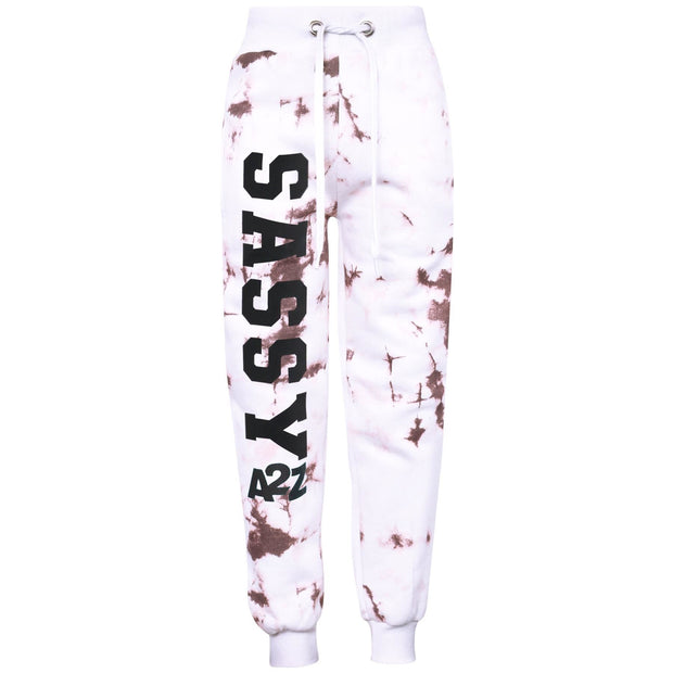 A2Z 4 Kids Girls Tracksuit Designer's Tie Dye Sassy Print Fleece Rust Hooded Crop Top Bottom Jogging Suit Joggers Age 5 6 7 8 9 10 11 12 13 Years