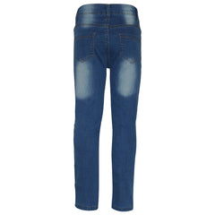 A2Z4 Kids Stretchy Jeans Embroidered Denim Comfortable Jeggings Pant 3-13 Years