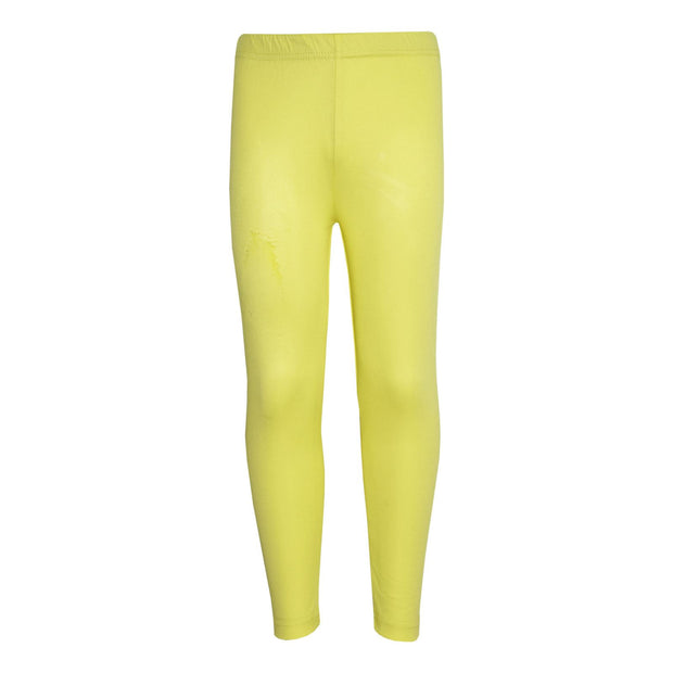 Gilrs Legging Kids Plain Color School Fashion Dance Leggings New Age 5-13 Years