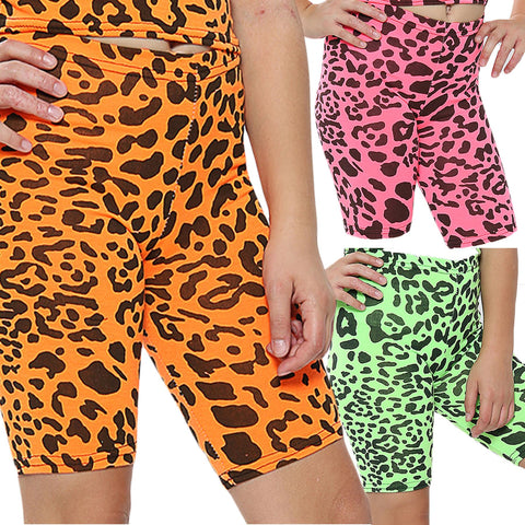 Kids Girls Cycling Shorts Gym Summer Short Knee Length Half Pant Age 5-13 Years
