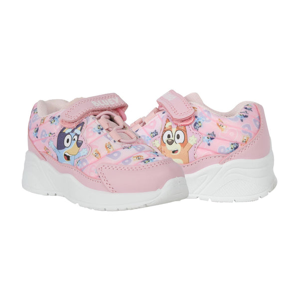 Kids Girls Trainers Bluey and Bingo Official Licensed Character Sneakers 6 to 12