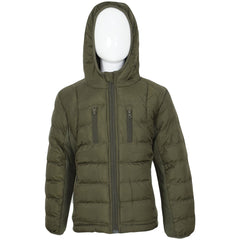 Kids Boys Fashion Padded Casual School Jacket Bubble Coat Winter Wear