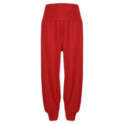 Kids Girls Ali Baba Style Plain Color Fashion Trendy Trouser 2-13 Years