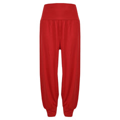 Kids Girls Ali Baba Style Plain Color Fashion Trendy Trouser 2-13 Years