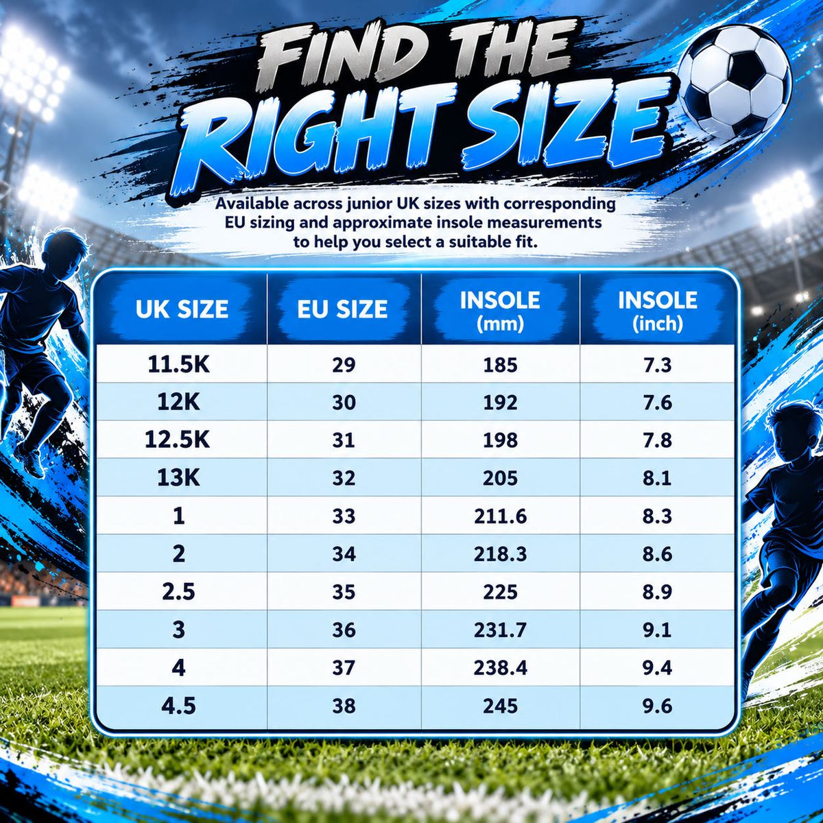 A2Z 4 Kids Boys Girls Football Boots Junior Soccer Cleats Moulded Stud Trainers