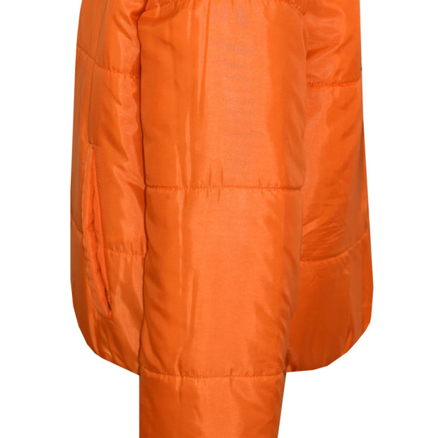 Girls Jackets Kids Reversible Cropped Hooded Padded Puffer Jacket Coat 5-13 Year