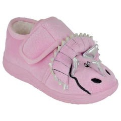 A2Z 4 Kids Toddler Easy Close Boots Slippers Anti Slip Soft Plush Novelty Shoes