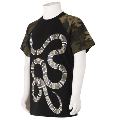 Boys T Shirts Kids Designer's 100% Cotton Snake Print T-Shirt New Age 5-13 Years