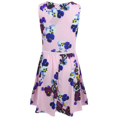 Kids Girls Skater Dress Sleeveless Baby Pink Party Fashion Summer Dresses