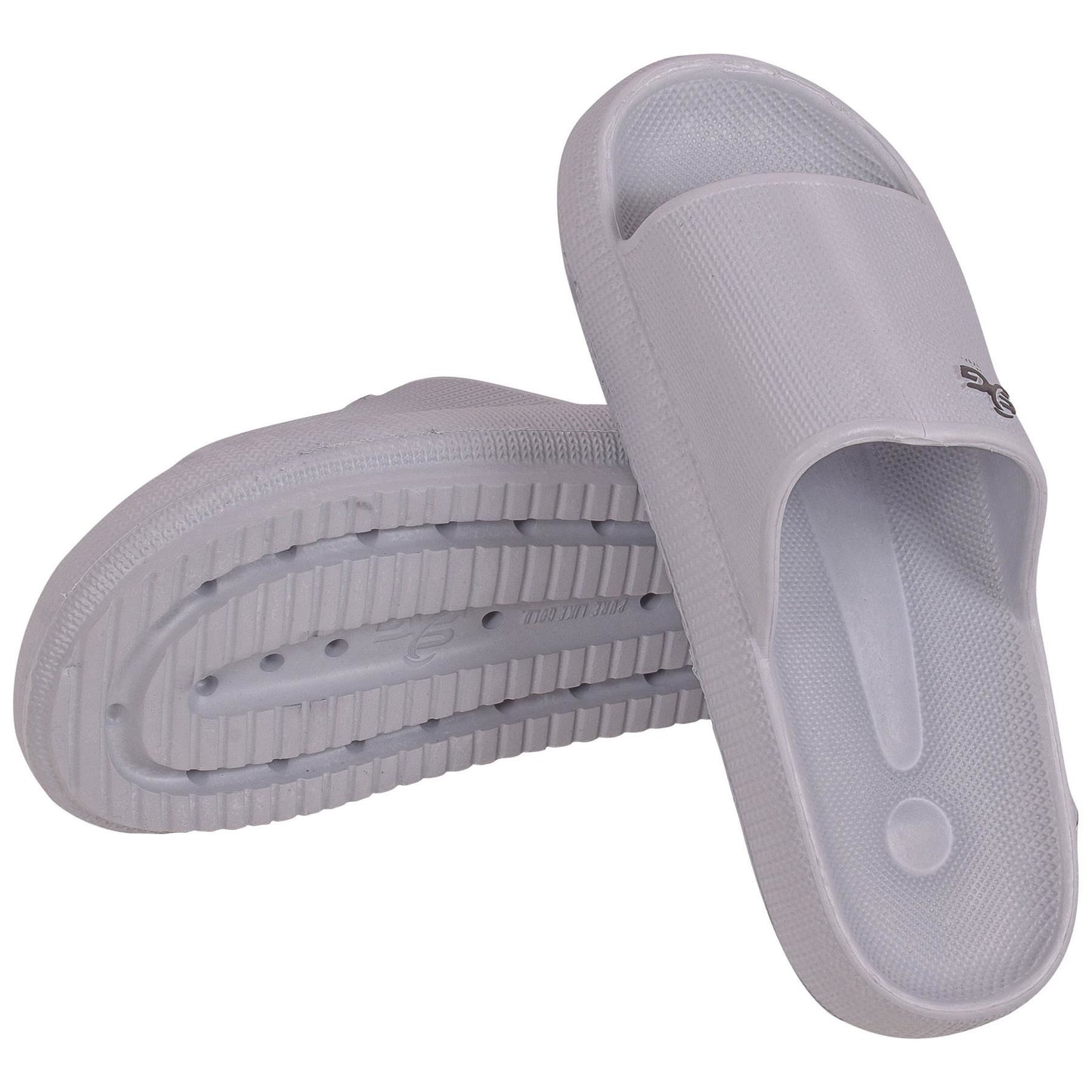 Mens Open Toe Slider Summer Beach Pool Slides Sandals Anti-Slip House Slippers