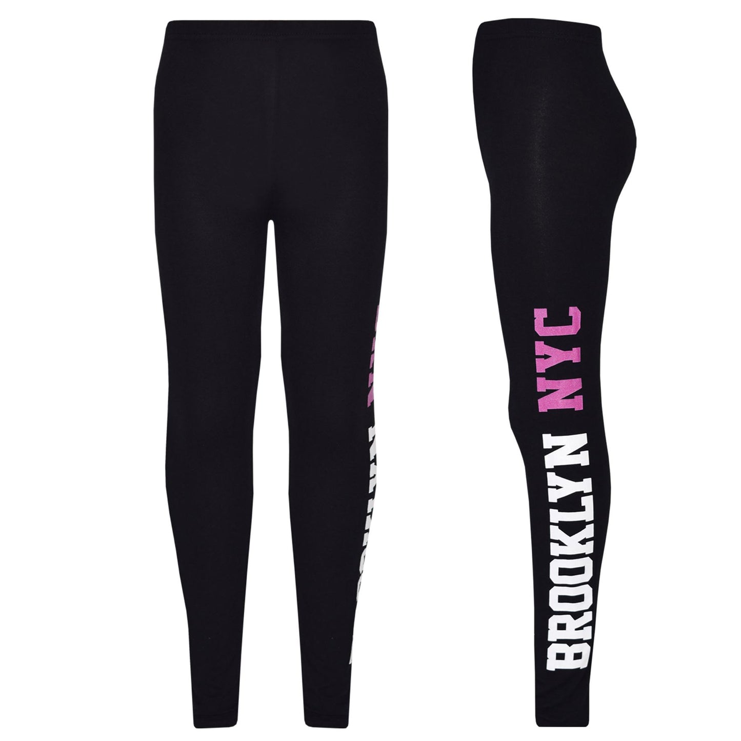 Girls Top Kids Brooklyn #01 Print Trendy Top & Fashion Legging Set 7-13 Years