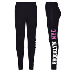 Girls Top Kids Brooklyn #01 Print Trendy Top & Fashion Legging Set 7-13 Years