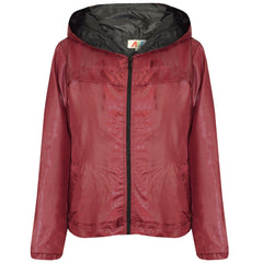 Girls Boys Raincoats Jackets Kids Waterproof Hooded Cagoule Age 5-13 Years