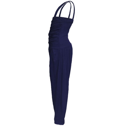 Girls Jumpsuit Kids Plain Color Trendy Playsuit All In One Jumpsuits 5-13 Years
