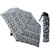 A2Z Supermini Umbrella Ball Handle Monochrome Lightweight Folding Handbag Brolly - A2Z 4 Kids