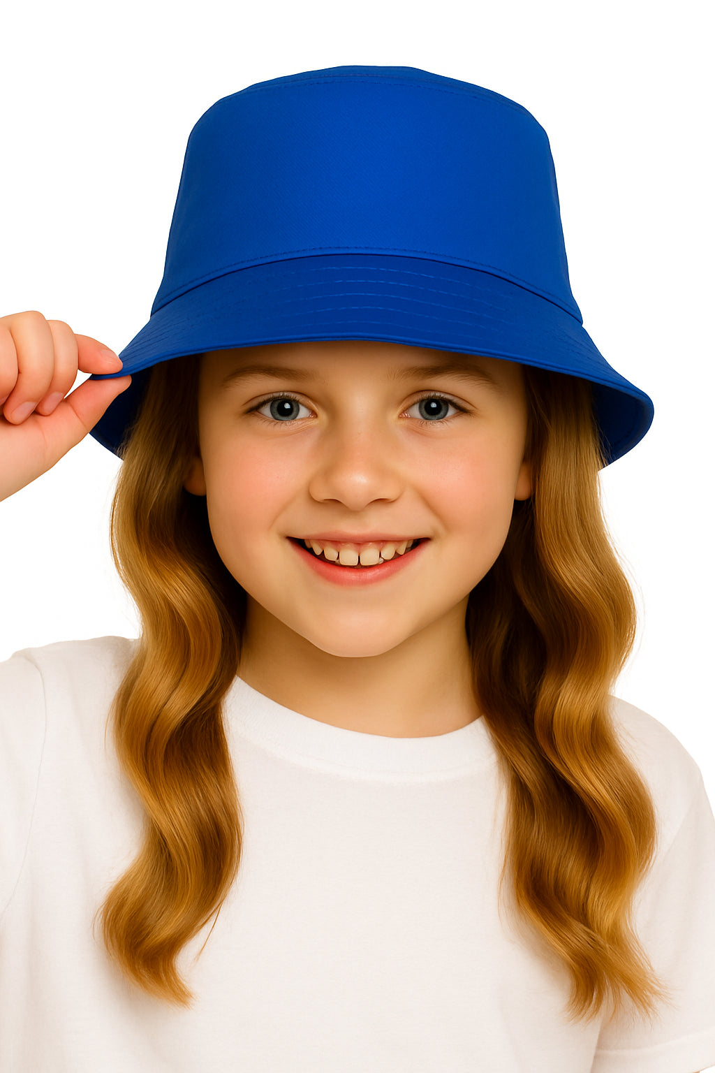 Girls Boys Bucket Hat 100%Cotton Foldable Summer Sun Hat UV Protection Beach Cap