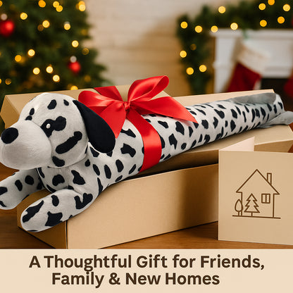 A2Z 3D Animal Face Draught Excluder 78cm Door Window Draft Wind Stopper for Dust