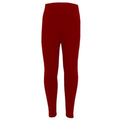 Girls Legging Kids Plain Viscose Fashion Dance School Leggings Age 2-13 Years