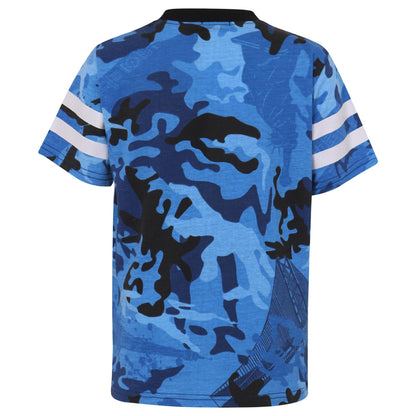 Boys Top Kids New York Brooklyn 98 Camouflage T Shirt Tops & Trouser Set 7-13 Yr