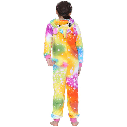 Kids A2Z Onesie One Piece Unicorn Pyjamas Costume For Girls Age 2-13
